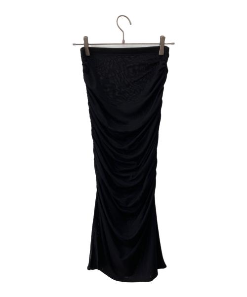 Sea Room lynn（シールームリン）Sea Room lynn (シールームリン) レイヤードスカート　Basic Flare Bottoms Layered Skirt set ブラック サイズ:Mの古着・服飾アイテム