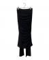 Sea Room lynn（シールームリン）の古着「レイヤードスカート　Basic Flare Bottoms Layered Skirt set」｜ブラック