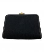 Christian Diorクリスチャン ディオール）の古着「がま口ポーチ」｜ブラック
