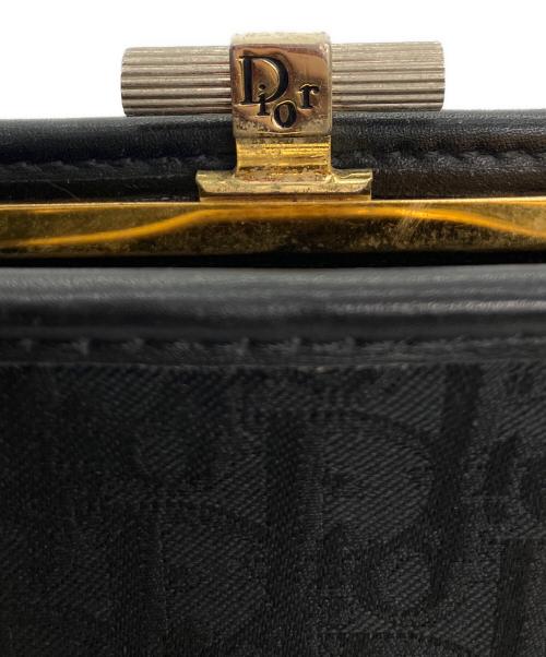 Christian Dior（クリスチャン ディオール）Christian Dior (クリスチャン ディオール) がま口ポーチ ブラックの古着・服飾アイテム