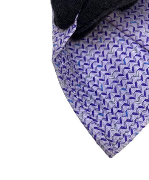 LOUIS VUITTON（ルイ ヴィトン）LOUIS VUITTON (ルイ ヴィトン) ネクタイ パープル×ホワイト サイズ:　の古着・服飾アイテム