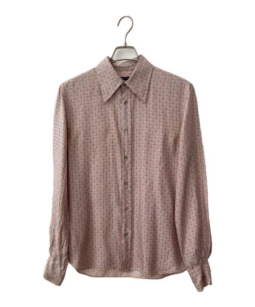 GUCCI（グッチ）GUCCI (グッチ) 長袖シャツ ピンク サイズ:40の古着・服飾アイテム