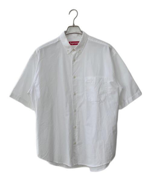 SUPREME（シュプリーム）SUPREME (シュプリーム) 半袖シャツ　Loose Fit Oxford S/S Shirts ホワイト サイズ:Mの古着・服飾アイテム