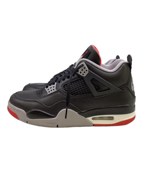 NIKE（ナイキ）NIKE (ナイキ) ハイカットスニーカー　AIR JORDAN 4 Retro ブラック サイズ:27.5の古着・服飾アイテム