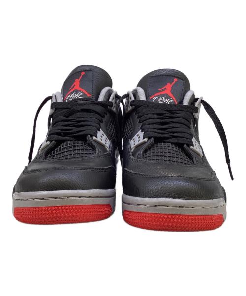 NIKE（ナイキ）NIKE (ナイキ) ハイカットスニーカー　AIR JORDAN 4 Retro ブラック サイズ:27.5の古着・服飾アイテム