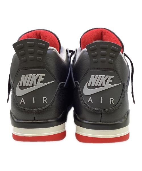 NIKE（ナイキ）NIKE (ナイキ) ハイカットスニーカー　AIR JORDAN 4 Retro ブラック サイズ:27.5の古着・服飾アイテム