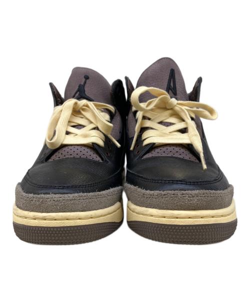 NIKE（ナイキ）NIKE (ナイキ) スニーカー WMNS AIR JORDAN 3 RETRO OG SP ブラック×グレー サイズ:28の古着・服飾アイテム