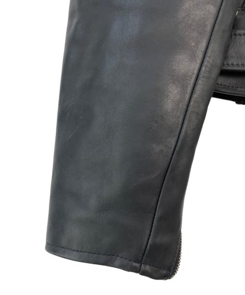HARLEY-DAVIDSON（ハーレーダビッドソン）HARLEY-DAVIDSON (ハーレーダビッドソン) ダブルライダースジャケット ブラック サイズ:Sの古着・服飾アイテム