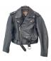 HARLEY-DAVIDSON（ハーレーダビッドソン）の古着「ダブルライダースジャケット」｜ブラック