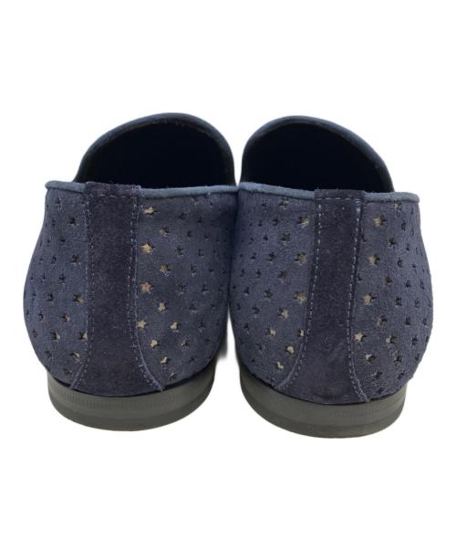 JIMMY CHOO（ジミーチュウ）JIMMY CHOO (ジミーチュウ) ローファー ネイビー サイズ:42　1/2の古着・服飾アイテム
