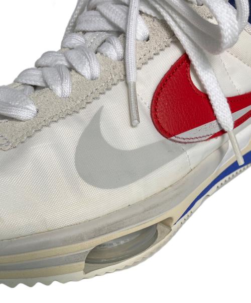 NIKE（ナイキ）NIKE (ナイキ) sacai (サカイ) スニーカ　ZOOM CORTEZ SP ホワイト×レッド サイズ:27.5の古着・服飾アイテム