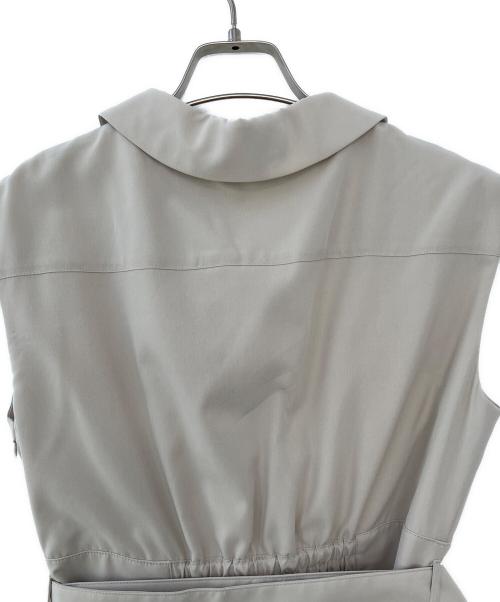 HER LIP TO（ハーリップトゥ）HER LIP TO (ハーリップトゥ) Classic Oxford Belted Dress ライトグレー サイズ:Mの古着・服飾アイテム