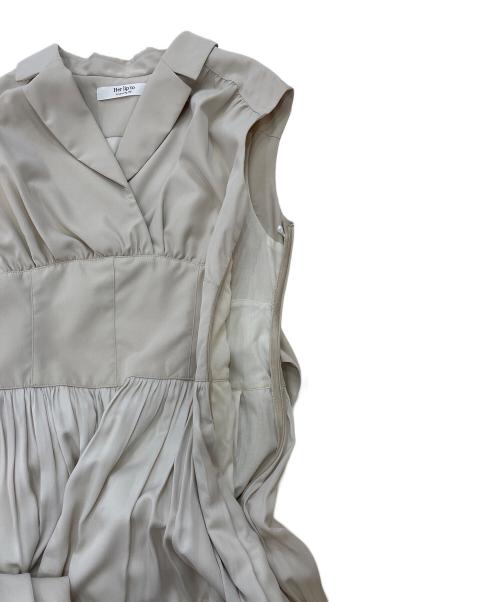 HER LIP TO（ハーリップトゥ）HER LIP TO (ハーリップトゥ) Classic Oxford Belted Dress ライトグレー サイズ:Mの古着・服飾アイテム
