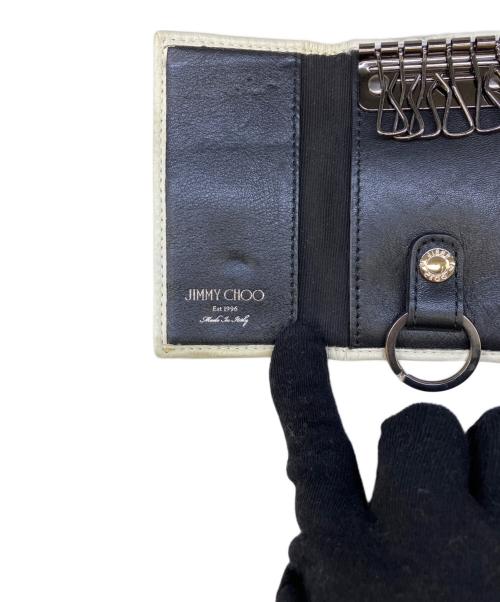 JIMMY CHOO（ジミーチュウ）JIMMY CHOO (ジミーチュウ) キーケース ホワイトの古着・服飾アイテム