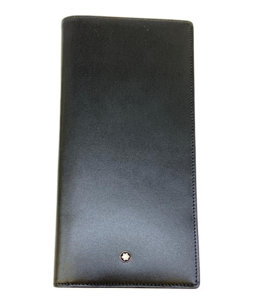 MONTBLANC（モンブラン）MONTBLANC (モンブラン) 長財布 ブラックの古着・服飾アイテム