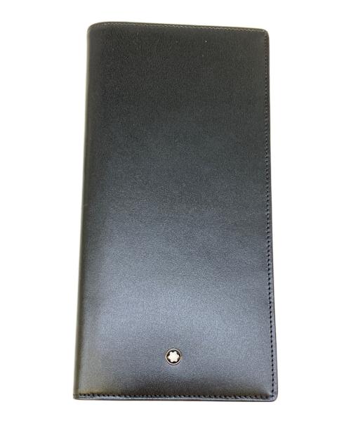 MONTBLANC（モンブラン）MONTBLANC (モンブラン) 長財布 ブラックの古着・服飾アイテム