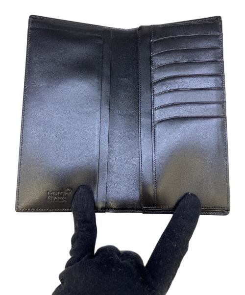 MONTBLANC（モンブラン）MONTBLANC (モンブラン) 長財布 ブラックの古着・服飾アイテム