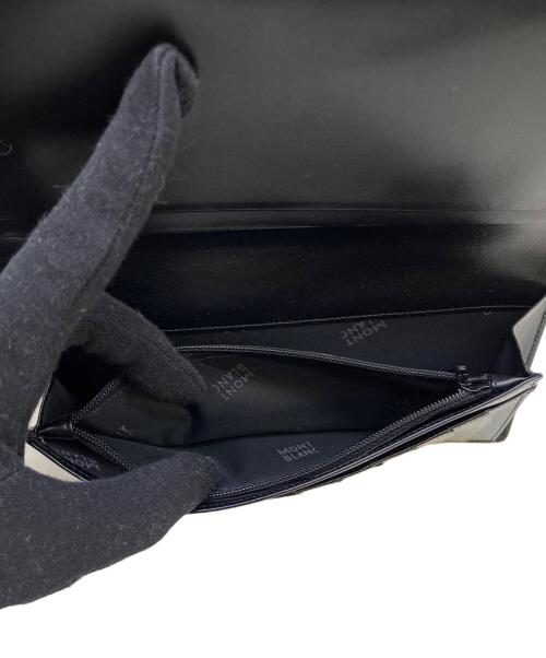 MONTBLANC（モンブラン）MONTBLANC (モンブラン) 長財布 ブラックの古着・服飾アイテム