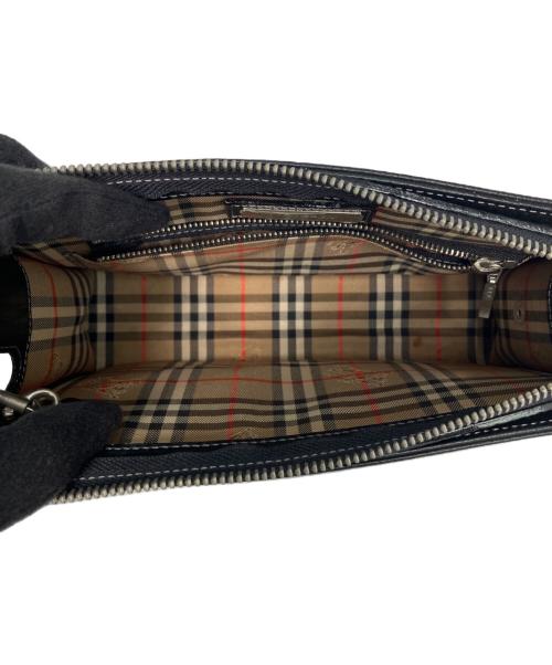 BURBERRY（バーバリー）BURBERRY (バーバリー) クラッチバッグ ブラックの古着・服飾アイテム