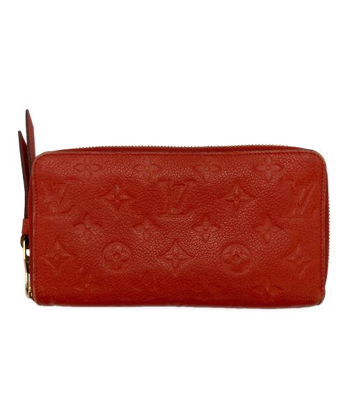 LOUIS VUITTON（ルイ ヴィトン）LOUIS VUITTON (ルイ ヴィトン) 長財布　ポルトフォイユスクレットロン オレンジの古着・服飾アイテム