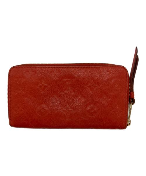 LOUIS VUITTON（ルイ ヴィトン）LOUIS VUITTON (ルイ ヴィトン) 長財布　ポルトフォイユスクレットロン オレンジの古着・服飾アイテム