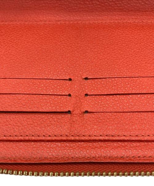 LOUIS VUITTON（ルイ ヴィトン）LOUIS VUITTON (ルイ ヴィトン) 長財布　ポルトフォイユスクレットロン オレンジの古着・服飾アイテム