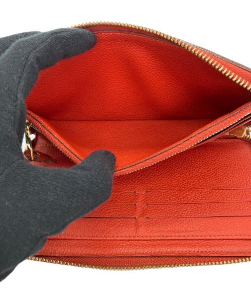 LOUIS VUITTON（ルイ ヴィトン）LOUIS VUITTON (ルイ ヴィトン) 長財布　ポルトフォイユスクレットロン オレンジの古着・服飾アイテム