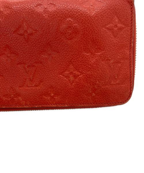 LOUIS VUITTON（ルイ ヴィトン）LOUIS VUITTON (ルイ ヴィトン) 長財布　ポルトフォイユスクレットロン オレンジの古着・服飾アイテム