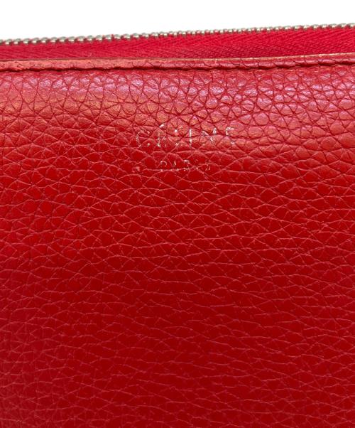 CELINE（セリーヌ）CELINE (セリーヌ) 長財布 レッドの古着・服飾アイテム