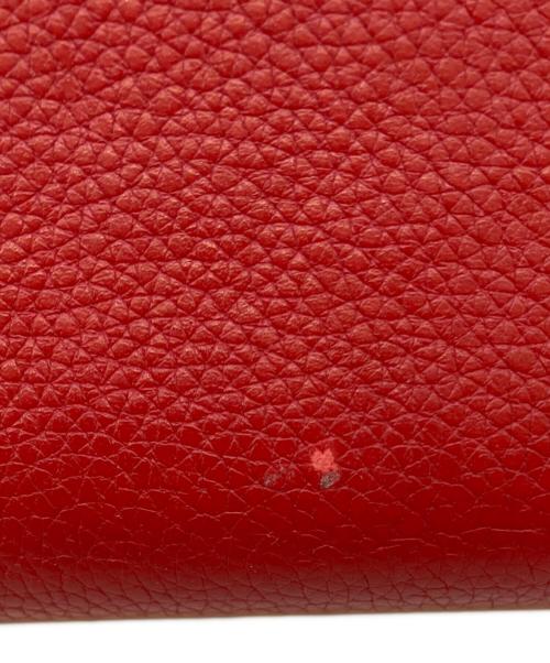 CELINE（セリーヌ）CELINE (セリーヌ) 長財布 レッドの古着・服飾アイテム