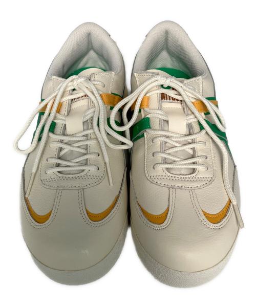 Onitsuka Tiger（オニツカタイガー）Onitsuka Tiger (オニツカタイガー) スニーカー DELEGATION EX アイボリー×グリーン サイズ:25の古着・服飾アイテム