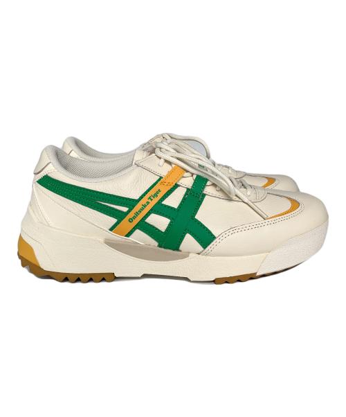 Onitsuka Tiger（オニツカタイガー）Onitsuka Tiger (オニツカタイガー) スニーカー DELEGATION EX アイボリー×グリーン サイズ:25の古着・服飾アイテム