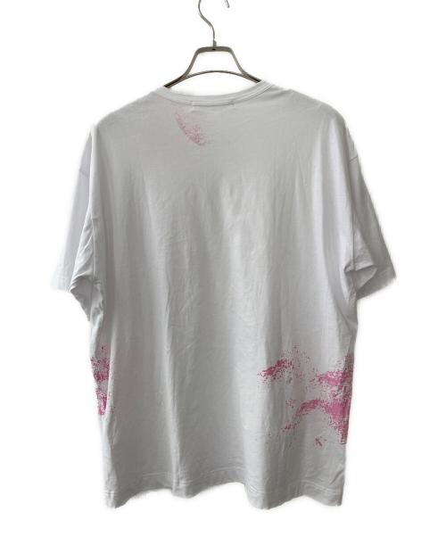 COMME des GARCONS SHIRT（コムデギャルソンシャツ）COMME des GARCONS SHIRT (コムデギャルソンシャツ) 半袖カットソー ホワイト サイズ:Sの古着・服飾アイテム