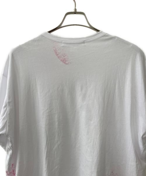 COMME des GARCONS SHIRT（コムデギャルソンシャツ）COMME des GARCONS SHIRT (コムデギャルソンシャツ) 半袖カットソー ホワイト サイズ:Sの古着・服飾アイテム
