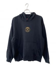 JORDAN×Paris Saint-Germain（ジョーダン×パリサンジェルマン）の古着「プルオーバーパーカー」｜ブラック