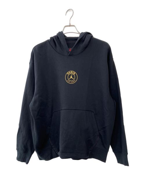 JORDAN（ジョーダン）JORDAN (ジョーダン) Paris Saint-Germain (パリサンジェルマン) プルオーバーパーカー ブラック サイズ:XXLの古着・服飾アイテム