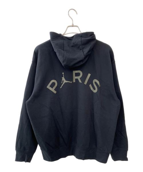 JORDAN（ジョーダン）JORDAN (ジョーダン) Paris Saint-Germain (パリサンジェルマン) プルオーバーパーカー ブラック サイズ:XXLの古着・服飾アイテム