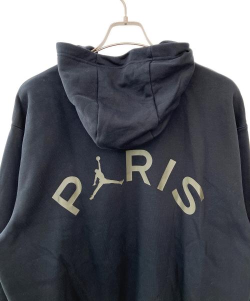 JORDAN（ジョーダン）JORDAN (ジョーダン) Paris Saint-Germain (パリサンジェルマン) プルオーバーパーカー ブラック サイズ:XXLの古着・服飾アイテム