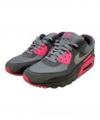 NIKEナイキ）の古着「スニーカー　AIR MAX90」｜グレー×ピンク