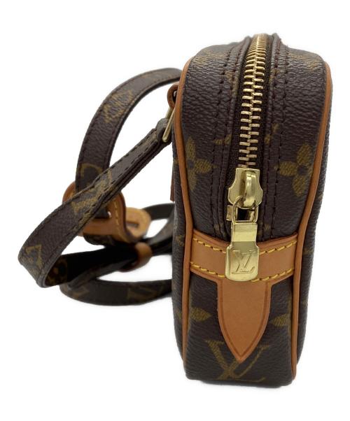 LOUIS VUITTON（ルイ ヴィトン）LOUIS VUITTON (ルイ ヴィトン) ショルダーポーチ　マルリーバンドリエール ブラウンの古着・服飾アイテム