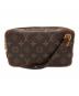 LOUIS VUITTON（ルイ ヴィトン）の古着「ショルダーポーチ　マルリーバンドリエール」｜ブラウン