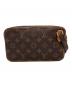 LOUIS VUITTON (ルイ ヴィトン) ショルダーポーチ　マルリーバンドリエール ブラウン：90000円