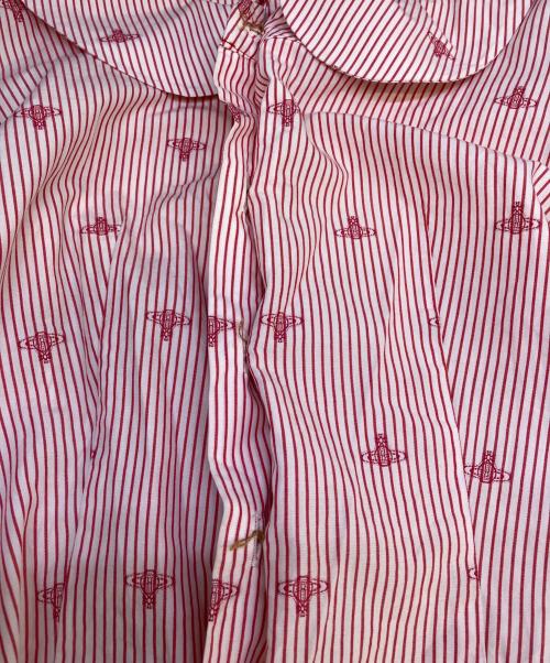 Vivienne Westwood RED LABEL（ヴィヴィアンウエストウッドレッドレーベル）Vivienne Westwood RED LABEL (ヴィヴィアンウエストウッドレッドレーベル) 長袖ブラウス レッド サイズ:1の古着・服飾アイテム