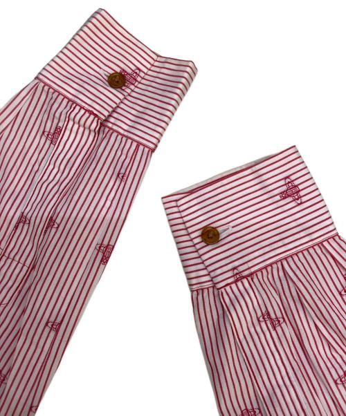 Vivienne Westwood RED LABEL（ヴィヴィアンウエストウッドレッドレーベル）Vivienne Westwood RED LABEL (ヴィヴィアンウエストウッドレッドレーベル) 長袖ブラウス レッド サイズ:1の古着・服飾アイテム