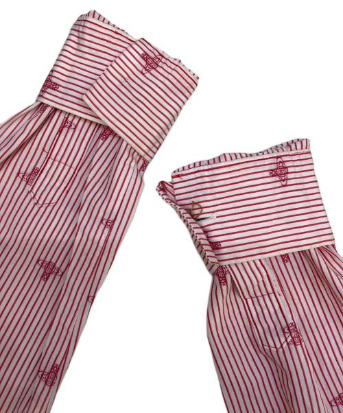 Vivienne Westwood RED LABEL（ヴィヴィアンウエストウッドレッドレーベル）Vivienne Westwood RED LABEL (ヴィヴィアンウエストウッドレッドレーベル) 長袖ブラウス レッド サイズ:1の古着・服飾アイテム