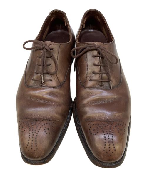 Crockett & Jones（クロケット＆ジョーンズ）Crockett & Jones (クロケット＆ジョーンズ) レザーシューズ ブラウン サイズ:7の古着・服飾アイテム