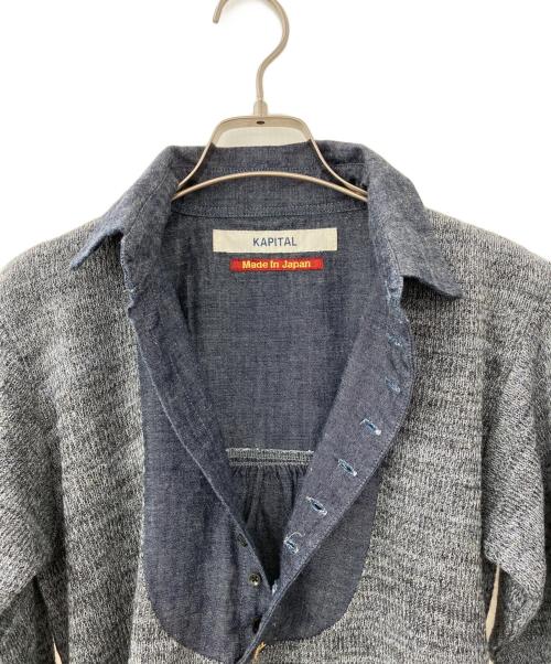 KAPITAL（キャピタル）KAPITAL (キャピタル) 厚手ニット グレー サイズ:XSの古着・服飾アイテム
