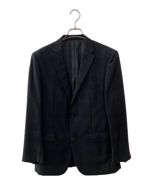 BURBERRY BLACK LABEL（バーバリーブラックレーベル）BURBERRY BLACK LABEL (バーバリーブラックレーベル) 2Bスーツ ブラック サイズ:38Lの古着・服飾アイテム