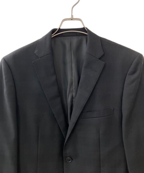 BURBERRY BLACK LABEL（バーバリーブラックレーベル）BURBERRY BLACK LABEL (バーバリーブラックレーベル) 2Bスーツ ブラック サイズ:38Lの古着・服飾アイテム
