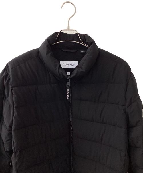 Calvin Klein（カルバンクライン）Calvin Klein (カルバンクライン) 中綿ジャケット ブラック サイズ:Lの古着・服飾アイテム